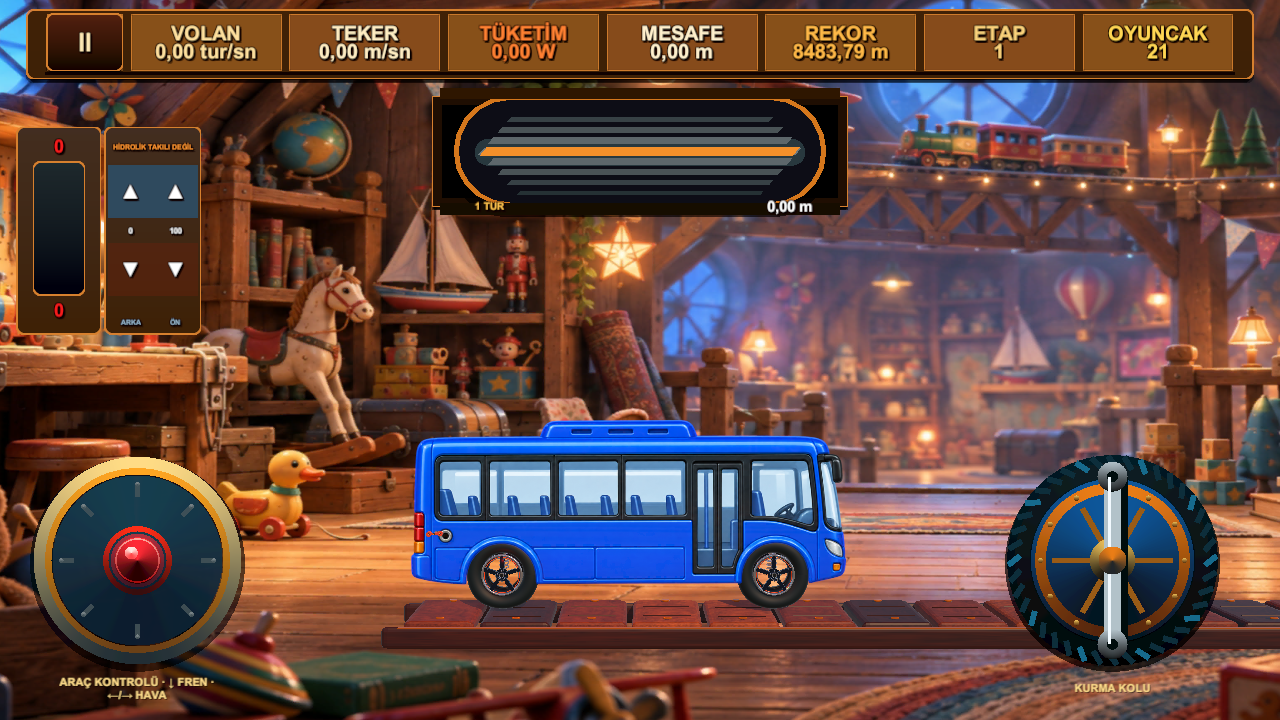 Windup Car oyun ekranı